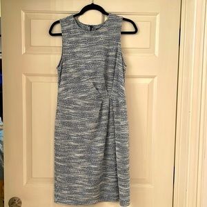Banana Republic sleeves dress. Navy and white.